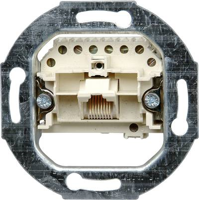 Kopp Einsatz UAE-/IAE-/ISDN-Steckdose Aluminium 33369400 (33369400)
