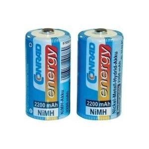 Conrad 250234 - 2200 mAh - Universal - Nickel Metall-Hydrid - 4,95 cm - 2,55 cm (250234)