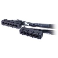 Schneider Electric APC Data Distribution Cable - Netzwerkkabel - RJ-45 (W) - RJ-45 (W) - 6,4m - UTP - CAT 6 - Schwarz (DDCC6-021)