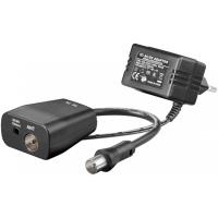 Wentronic Goobay DC-Einspeiseweiche mit Netzteil für DVB-T Antennen - Zum Anschluss von aktiven DVB-T Antennen (67245)