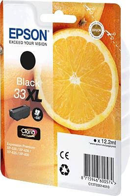 ORIGINAL Epson Cartuccia d'inchiostro nero C13T33514012 33 XL 530 Seiten XL