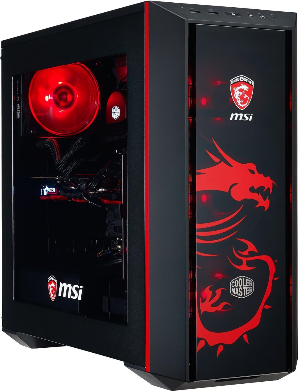 Hyrican MSI Dragon Edition PCK05923 Gaming-PC [i7-8700 / 16GB RAM / 240GB SSD / 1TB HDD / GTX 1060 / Intel H310 / Win10] (PCK05923)