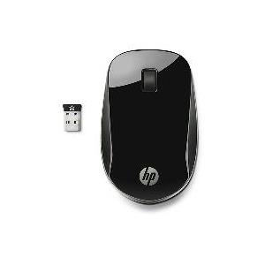 HP Z4000 - Maus - rechts- und linkshändig - optisch - 3 Tasten - drahtlos - 2.4 GHz - kabelloser Empfänger (USB) - Blau - für OMEN by HP, HP 15, 20, ENVY, ENVY Phoenix, Pavilion Gaming, Pavilion Wave, Stream, x2