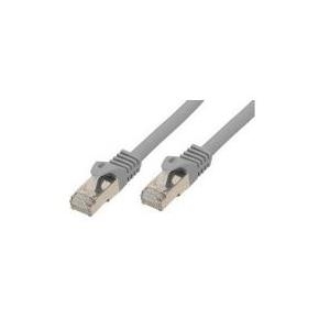 shiverpeaks BASIC-S Patchkabel,Cat.7 Rohkabel, S/FTP, grau, 10,00 m RJ45 Stecker - RJ45 Stecker, Belegung: TIA/EIA 568B, - 1 Stück (BS75520)