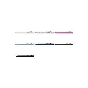FABER-CASTELL Druckbleistift GRIP 2011, schwarz-matt Strickstärke: 0,7 mm, mit Soft-Grip Zone, Metallclip (131287)