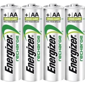 Energizer Accu Recharge Power Plus 2000 AA BP4 Nickel Metall-Hydrid 2000mAh 1.2V (E300626700)