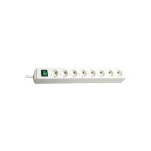 Brennenstuhl Steckdosenleiste - 8-fach - 1,5m - Weiss - mit Schalter (1159320018)