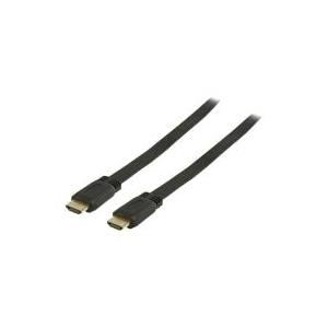 Dreher & Kauf Valueline - Video-/Audio-/Netzwerkkabel - HDMI - 30 AWG - HDMI, 19-polig (M) - HDMI, 19-polig (M) - 1.5 m - Schwarz (VGVP34100B15)