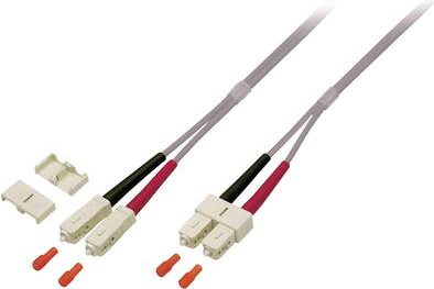 EFB Elektronik O6500.5 - SC - SC - Männlich/männlich - OM2 - Grau - Low smoke zero halogen (LSZH) (O6500.5)