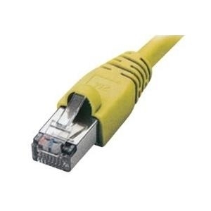 Tecline Fröhlich + Walter - Patch-Kabel - RJ-45 (M) - RJ-45 (M) - 15 m - SFTP - CAT 5e - Gelb (71615Y)
