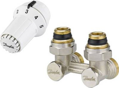 Danfoss Heizkörperthermostat-Set mechanisch 8 bis 28 °C (013G6530)