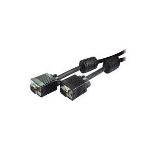 S-Conn 5m S-VGA - VGA (D-Sub) - VGA (D-Sub) - Männlich - Männlich - Nickel - Schwarz (78056-5 / 1422)