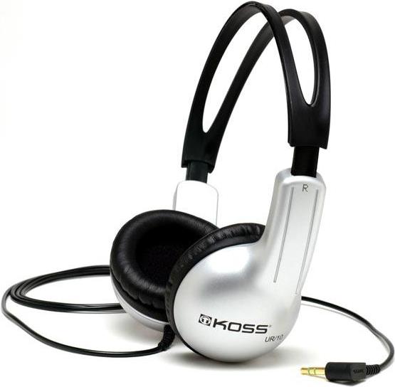 UR10 Headphones, On-Ear, - Wired, Silver/Black