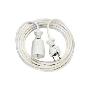 Brennenstuhl Stromkabel - 5,0m - Weiss - mit Schutzkontakt-Stecker (1168440)