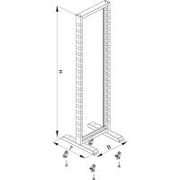 Conteg - Rack-Basis - RAL 9005 - 48,3 cm (19) (RS-P)