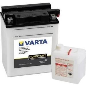 Varta Motorradbatterie YB14L-B2 12 V 14 Ah ETN 514013014 Passend für Modell Motorräder, Motorroller, Quads, Jetski, Schn (558156)