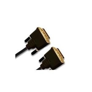 Jou Jye Computer AVC 130 - DVI-Kabel - DVI-D (M) bis DVI-D (M) - 7.5 m - Schwarz
