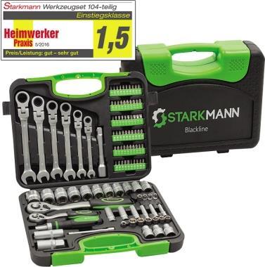 STARKMANN Steckschlüsselsatz Blackline 104teilig (SS4056409004206)
