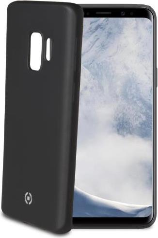 CELLY SOFTMATT790BK - Hintere Abdeckung für Mobiltelefon - Thermoplastisches Polyurethan (TPU) - Schwarz - für Samsung Galaxy S9