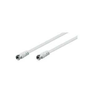 Tecline Fröhlich + Walter - HF-Kabel - F-Stecker (M) bis F-Stecker (M) - 5 m - Doppelisolierung (39900805)