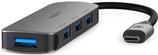 Nedis USB Hub - Gray