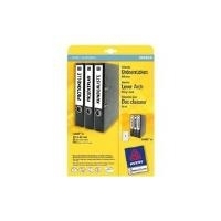 Avery Zweckform L4763 - Aktenetiketten - Blau - 38 x 192 mm - 140 Etikett(en) (20 Bogen x 7) - (L4763-20)