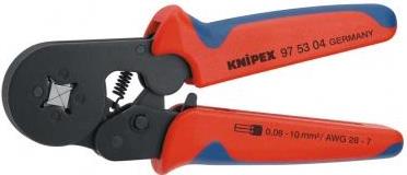 Pinza a crimpare autoregolante KNIPEX 180 mm