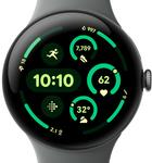 Google Pixel Watch 3 AMOLED 45 mm Digitale Touch screen Marrone Wi-Fi GPS [satellitare] (Google Pixel Watch 3 [45mm] WiFi hazel)