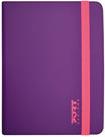 PORT Noumea Universal - Flip-Hülle für Tablet - Polyurethan, Samt - Violett, pink