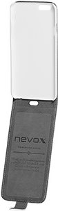 nevox 1339 custodia per cellulare Custodia flip a libro Grigio, Bianco (Rapesco X5-25ps Less Effort Stapler Plastic 25 Sheet Ca