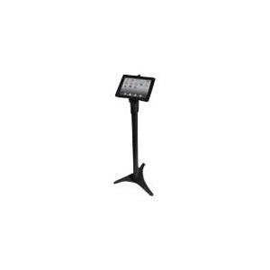 Compulocks iPad Secure Executive Enclosure with Adjutsable Floor Stand Kiosk Black. - Aufstellung für Tablett - Metall, Aluminium, Gusseisen - Schwarz - stehend - für Apple iPad (3. Generation), iPad 2, iPad Air, iPad Air 2, iPad with Retina display