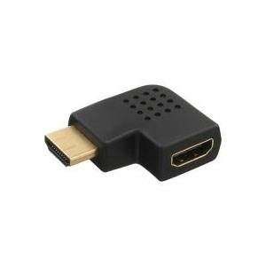 Adattatore HDMI - maschio - femmina - angolato lato destro - 4K2K