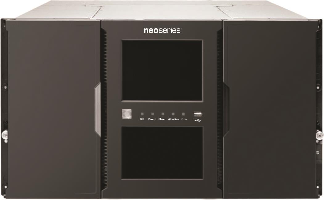 Overland Storage NEOxl 80 6U Schwarz Tape-Autoloader & -Library (OV-NEO6U7FC2)