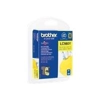 Brother LC980YBP - Gelb - Original - Blisterverpackung - Tintenpatrone - für Brother DCP-145, 163, 165, 195, 365, 373, 375, 377, MFC-250, 255, 290, 295, 297