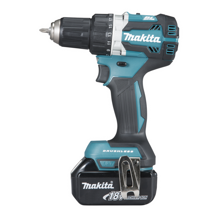 Trapano avvitatore a batteria Makita - DDF484RTJ incluse 2 batterie