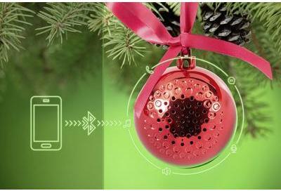 Technaxx Bluetooth® Lautsprecher Christmas Speaker Rot (4711)