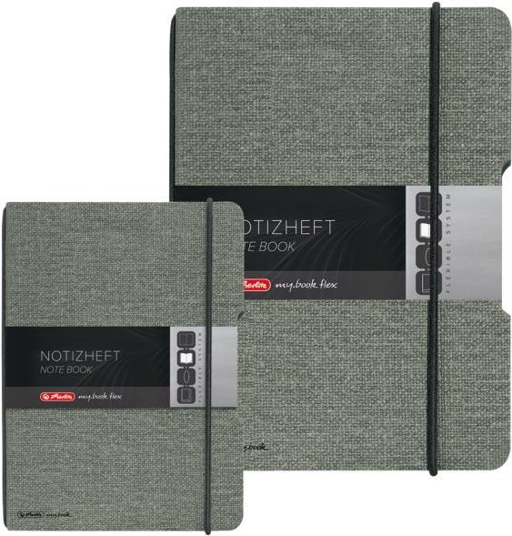 Herlitz 50033720 quaderno per scrivere A6 40 fogli Grigio (50033720)