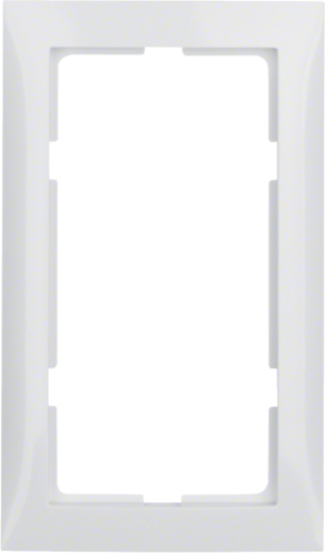 Berker GmbH & Co. KG 13098989 Wandplatte/Schalterabdeckung Weiß (13098989)