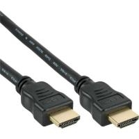 INLINE High Speed HDMI Cable with Ethernet - Video-/Audio-/Netzwerkkabel - HDMI - HDMI, 19-polig (M) - HDMI, 19-polig (M) - 1,0m - STP-Kabel - Schwarz (17001P)