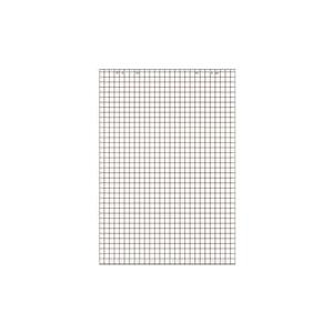 LANDR+ Flip-Chart-Block, 20 Blatt, kariert / blanko 680 x 990 mm, 80 g/qm, holzfrei, flach - 10 Stück (419000003)