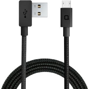 No NDA NoNDA ZUS - USB-Kabel - USB (M) gewinkelt bis Micro-USB Type B (M) gerade - 1,2m - geformt - Schwarz (MC22BKRN)
