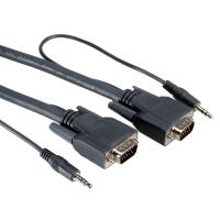 ROLINE Kombikabel, VGA + Audio, ST-ST 3 m (11.04.5153)