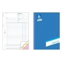 AVERY Zweckform Formularbuch Rechnung, A4, 2 x 50 Blatt 2. Blatt ohne Perforation zum Verbleib im Buch (708)