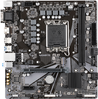 Gigabyte H610M H scheda madre Intel H610 Express LGA 1700 micro ATX (GIGABYTE 1700 H610M H M-ATX)