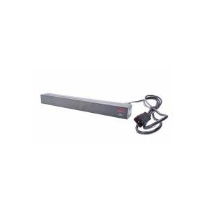 Schneider Electric APC Basic Rack-Mount PDU - Steckdosenleiste (Rack - einbaufähig) - Wechselstrom 208/230 V - Eingabe, Eingang IEC 60320 C20 - Ausgangsanschlüsse: 12 (IEC 60320 C13) - 1U - 48.3 cm (19) - 2.5 m - Schwarz - für P/N: AR3100, AR3150, SM