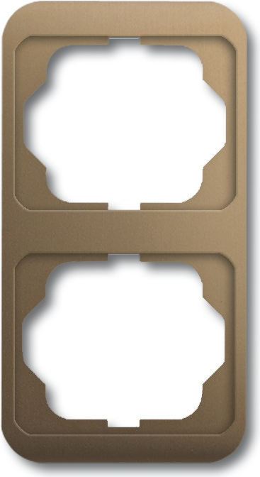 Busch Jaeger 1754-0-1751 Wandplatte/Schalterabdeckung Bronze (1754-0-1751)