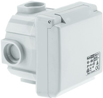 BALS CEE-Unterputz-Steckdose 16A 146 5-polig 6h IP44 400V 146 (146.)