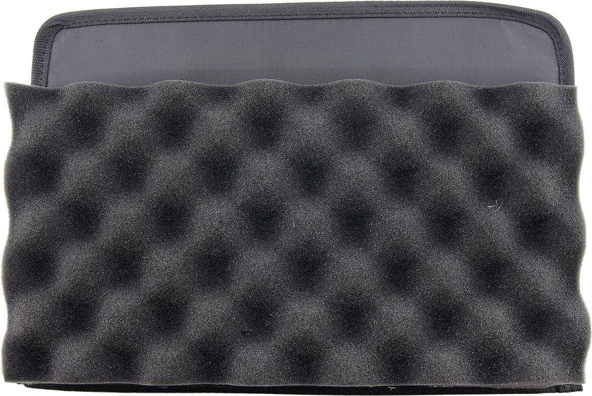 bwh Koffer Deckeltasche für Outdoor-Koffer 3000, f. Dokumente, Klettstreifen zum Einkleben (53004)