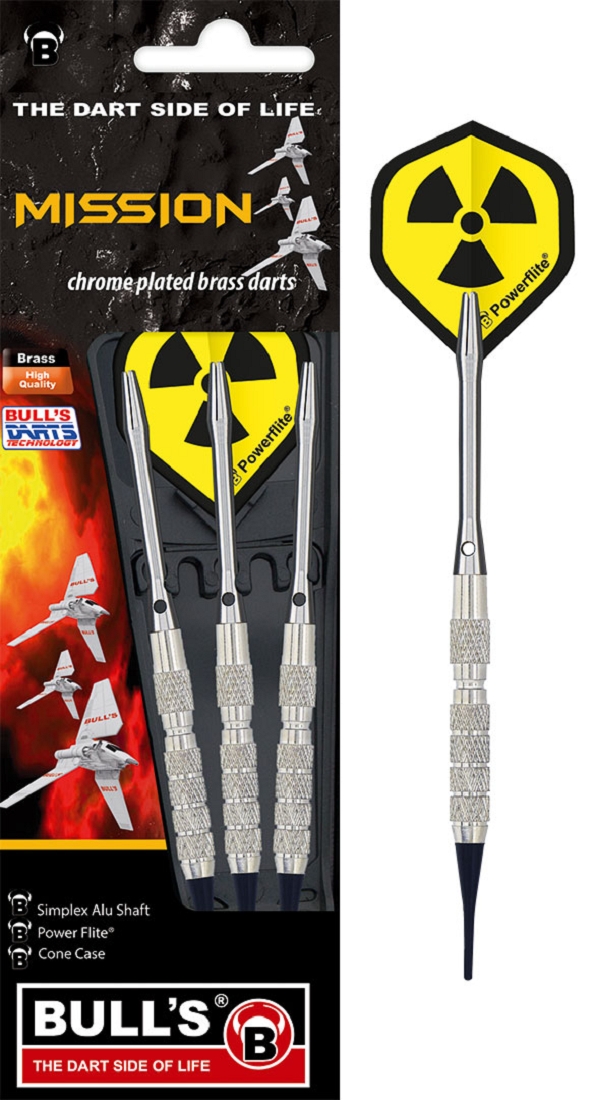 BULL'S 1 BULL'S Mission Soft Dart 12 Gr. (16522)