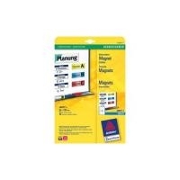 Avery J8867 - Magnetische Etiketten - weiß - A4 (210 x 297 mm) - 5 Stck. (J8867-5)